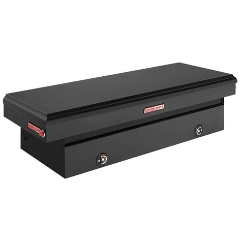 weather guard steel saddle box|waterproof boxes for truck bed.